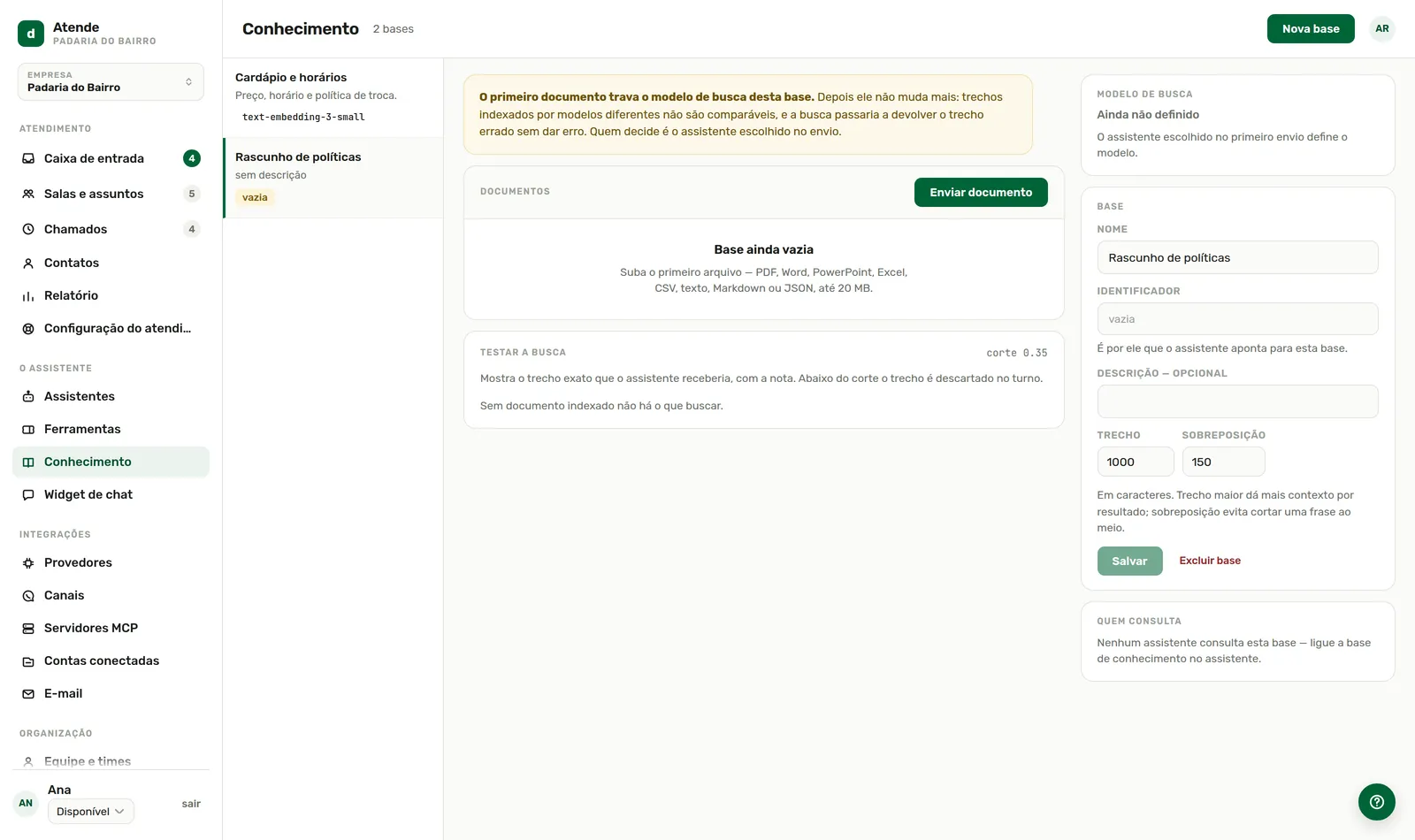 Os documentos chegam prontos e aprovados pela sua empresa.